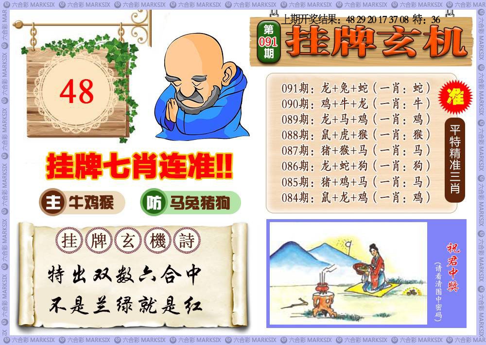 091期挂牌玄机[图]